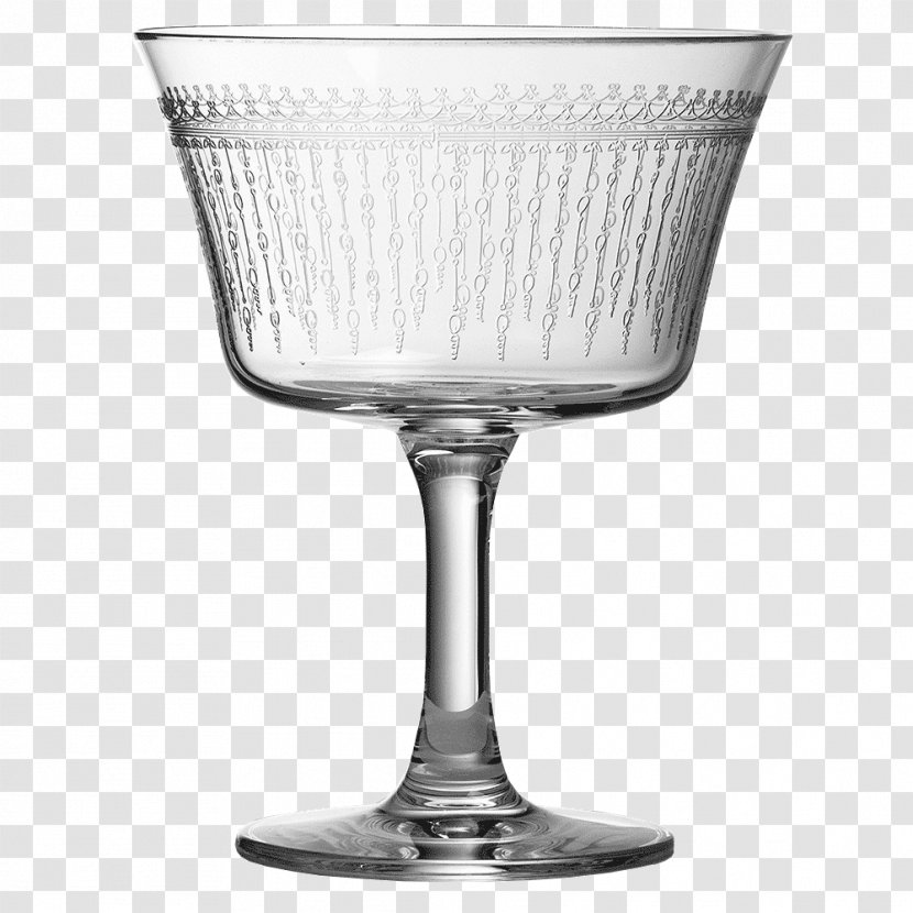 Wine Glass Fizz Cocktail Champagne Transparent PNG