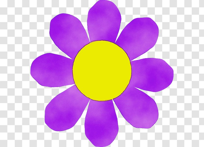 Petal Violet Purple Yellow Flower - Plant - Wildflower Transparent PNG