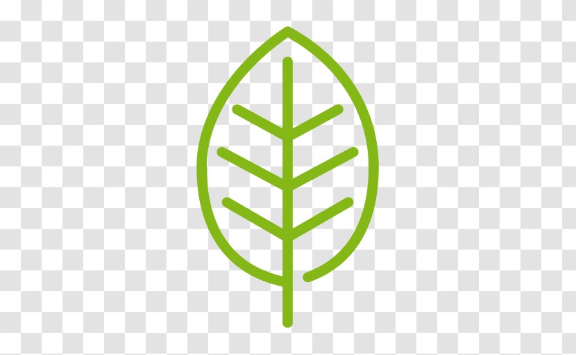Organic Food Tataki Farming - Logo - Minimal Leaf Transparent PNG