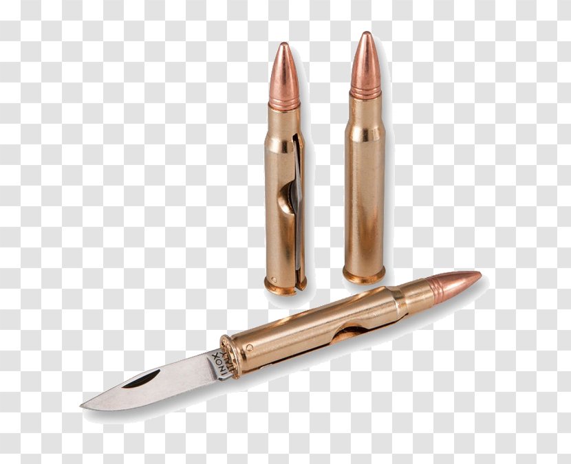 Bullet Pocketknife .30-06 Springfield Weapon - Flower - Knife Transparent PNG