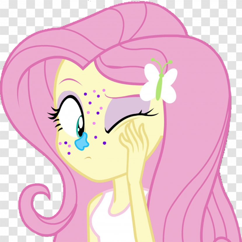 Fluttershy Pinkie Pie Twilight Sparkle Rarity Applejack - Heart - Netball Transparent PNG