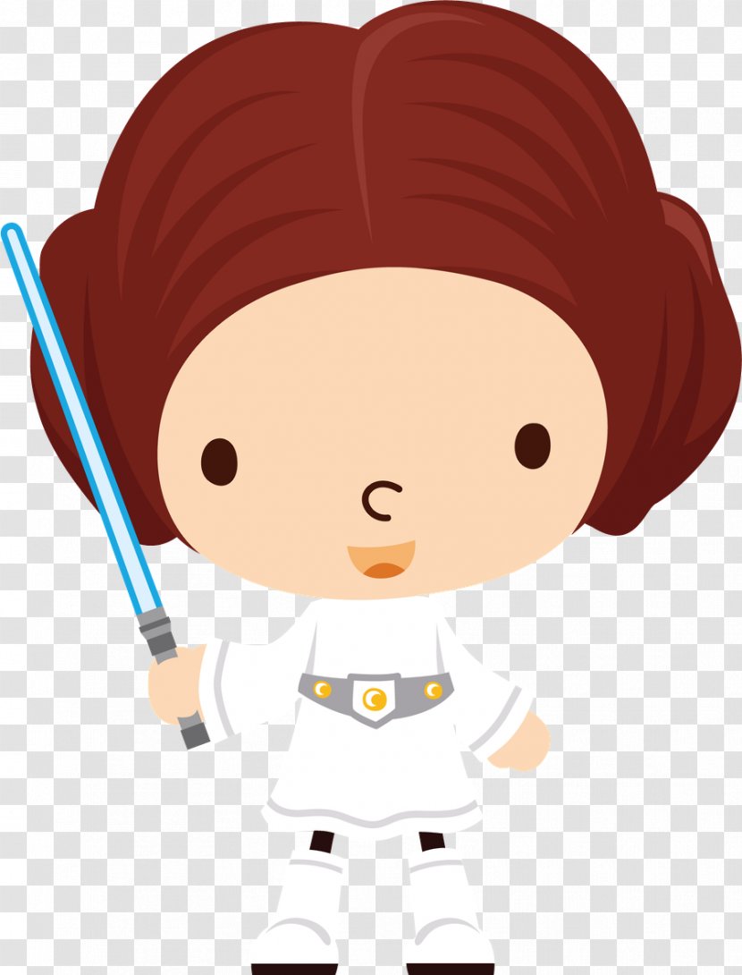 Leia Organa Anakin Skywalker Han Solo Luke Yoda - Watercolor - R2d2 Transparent PNG