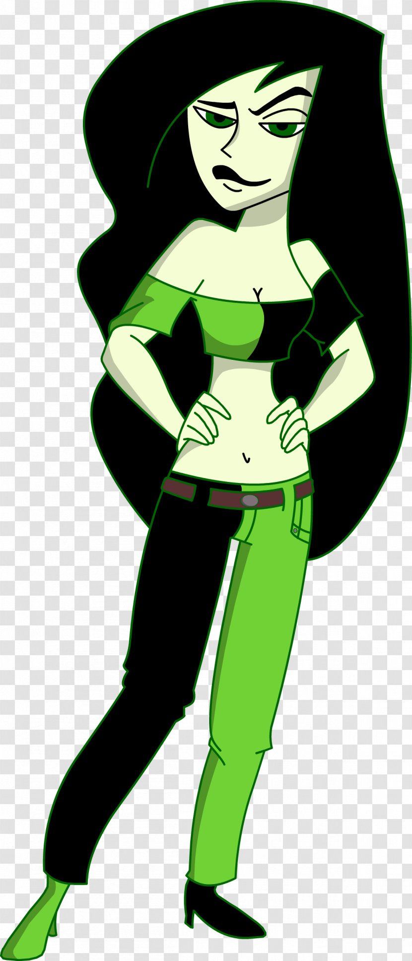 Shego Art Costume Clip - Silhouette - Frame Transparent PNG