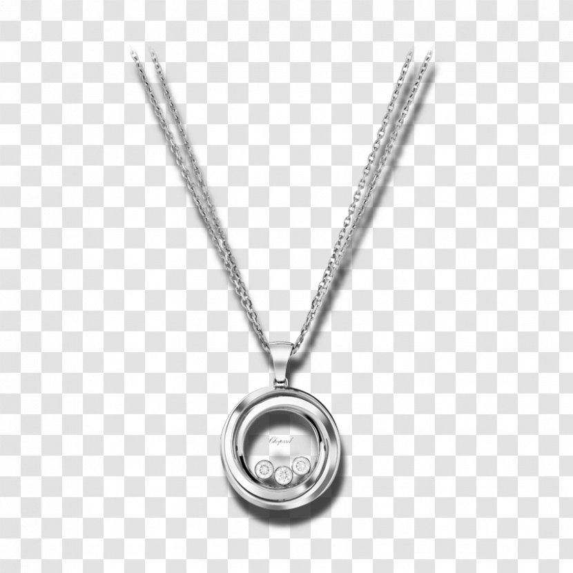 Locket Necklace Silver Body Jewellery - Chain Transparent PNG
