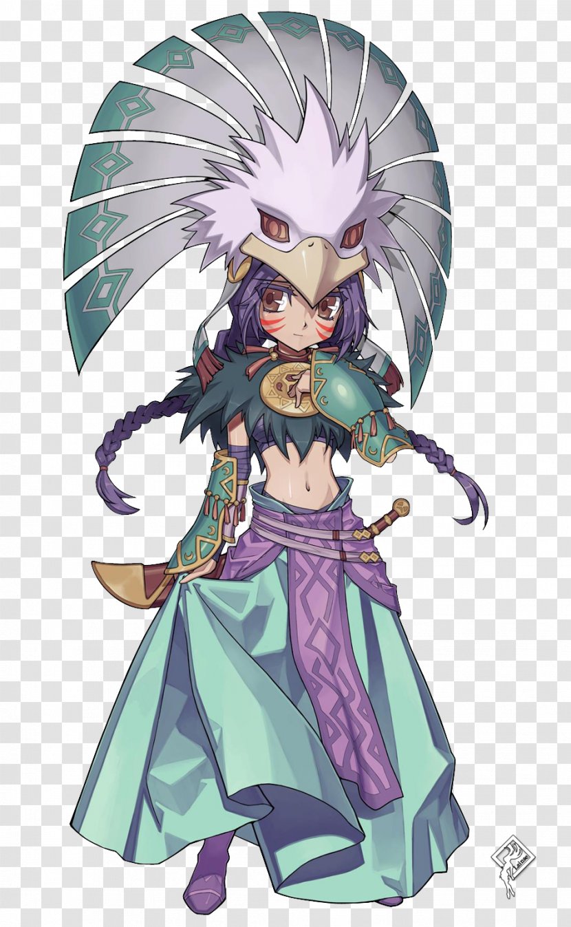 Eden Eternal Kitsu Saga Cleric Bard - Cartoon - Flower Transparent PNG