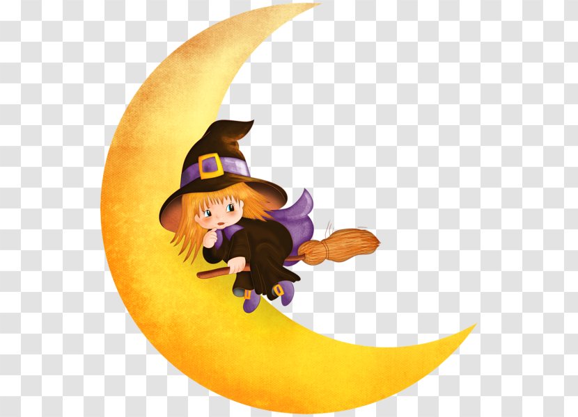 Halloween Witchcraft Moon Clip Art - Ghost - Boy Wizard On The Transparent PNG