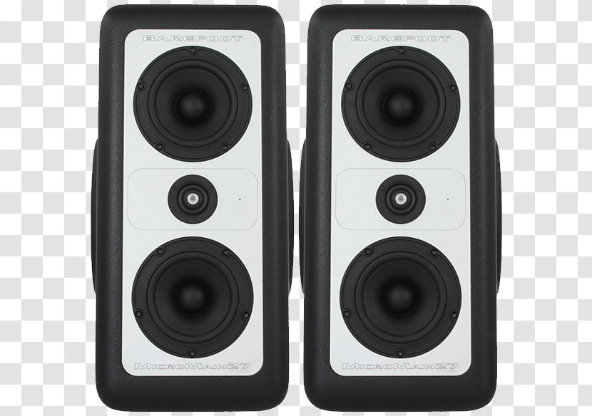 Studio Monitor Computer Speakers Barefoot Sound Subwoofer - Technology - Neumann U47 Transparent PNG