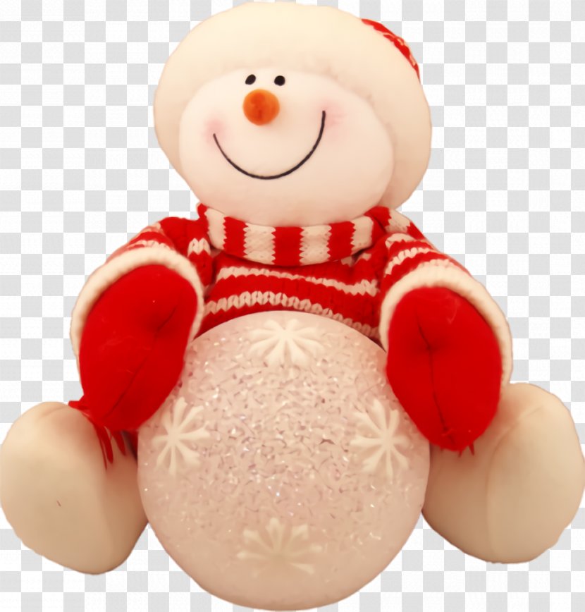 Christmas Snowman Winter - Teddy Bear - Plush Transparent PNG