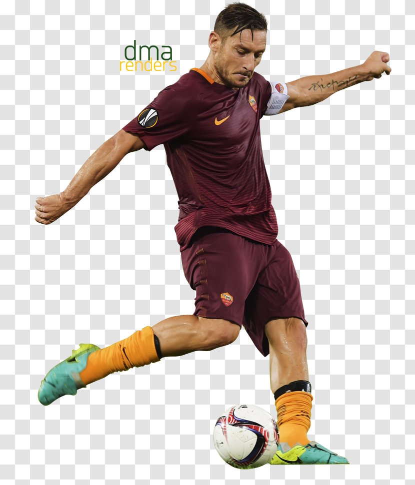 A.S. Roma Serie A Italy National Football Team Player - Sport - TOTTI Transparent PNG
