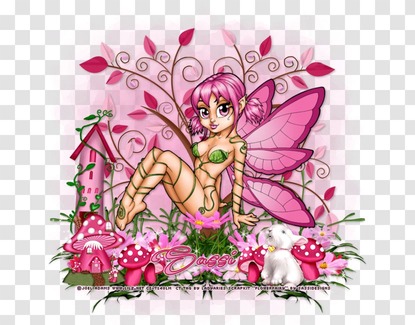 Floral Design Fairy Betty Boop - Fictional Character - The Scatters Flowers Transparent PNG