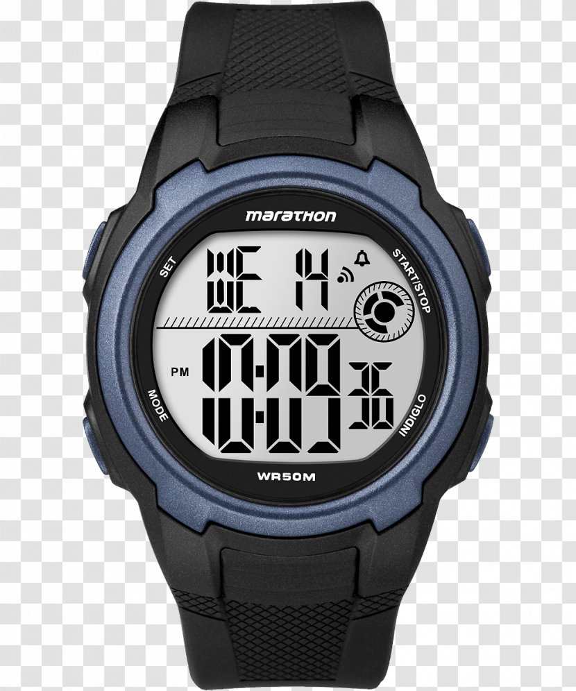 Timex Ironman Indiglo Watch Group USA, Inc. Marathon Mid-Size - Plastic Transparent PNG