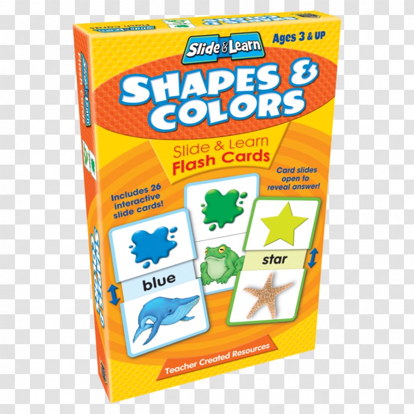 Colors And Shapes Flash Cards Flashcard & Colors: Slide Learn Teacher Learning Transparent PNG