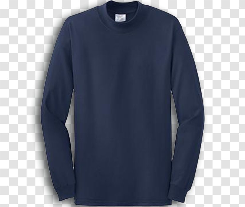 Long-sleeved T-shirt Clothing - Blue - Cheer Uniforms Turtlenecks Transparent PNG