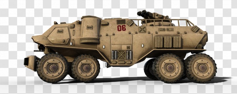 Armored Car Self-propelled Artillery Scale Models Transport - Self Propelled Transparent PNG