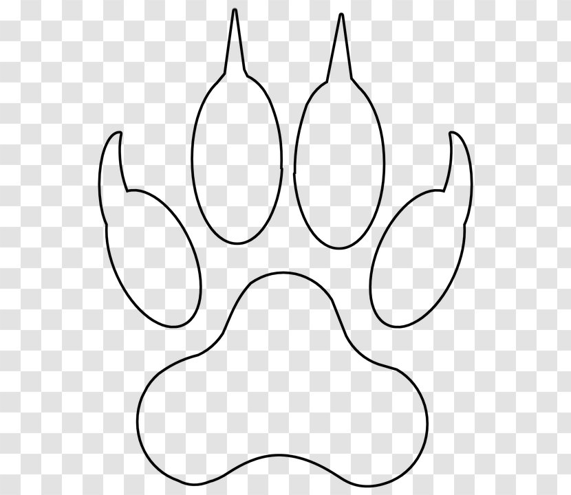 Paw Dog Tiger Cat Clip Art - Head - Pattern Bear Transparent PNG