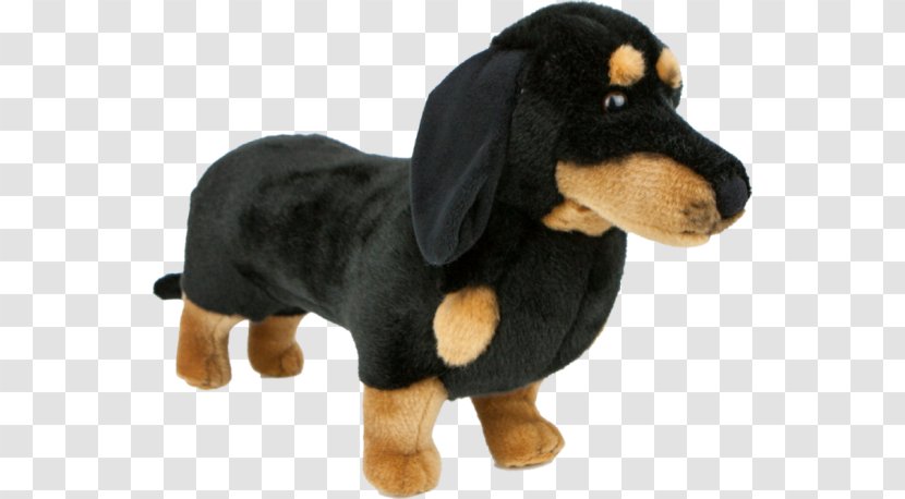 black and tan coonhound stuffed animal