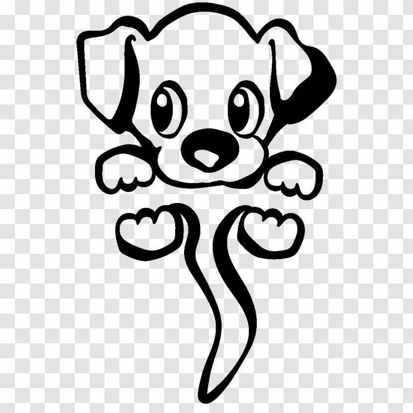 Dog Wall Decal Sticker Puppy Transparent PNG