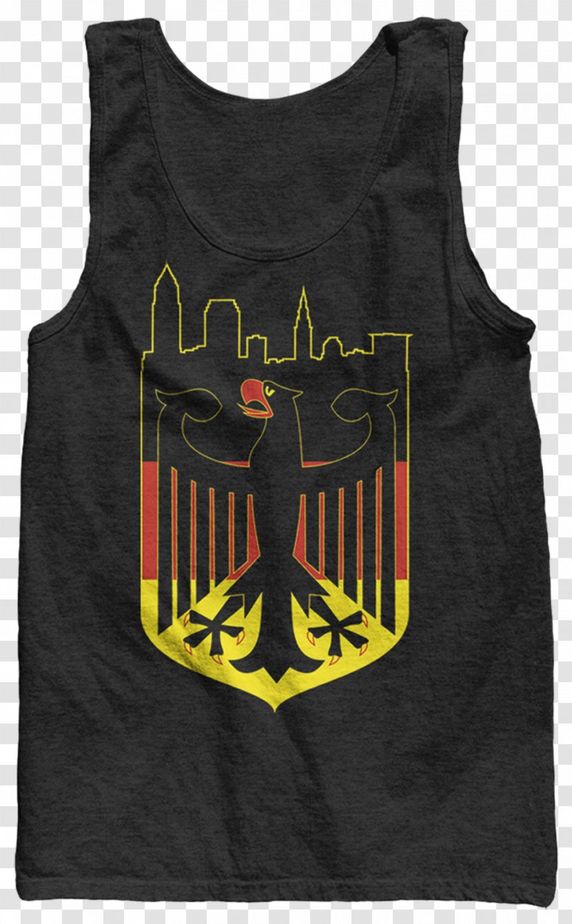 T-shirt Sleeveless Shirt Germany Gilets - Clothing Transparent PNG