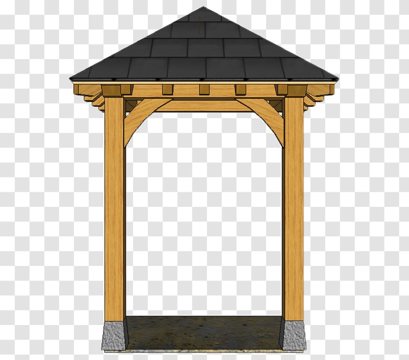Porch Shed Wall Gazebo A16 - Steel Transparent PNG
