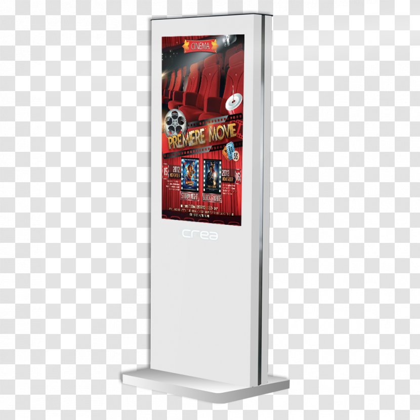 Display Device Ayaklı Interactive Kiosks Advertising Multimedia - Digital Signage Transparent PNG