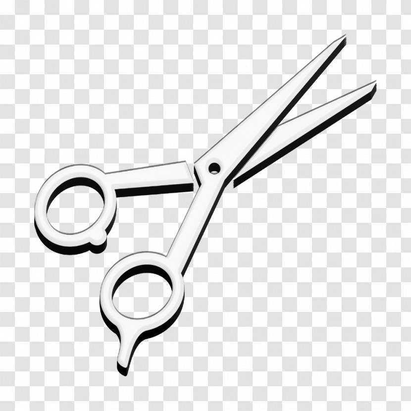 Scissor Icon Tools And Utensils Icon Hair Salon Icon Transparent PNG