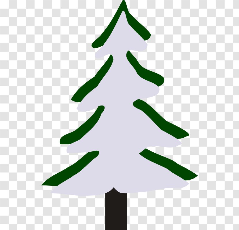 Tree Winter Clip Art - Pine Vector Transparent PNG