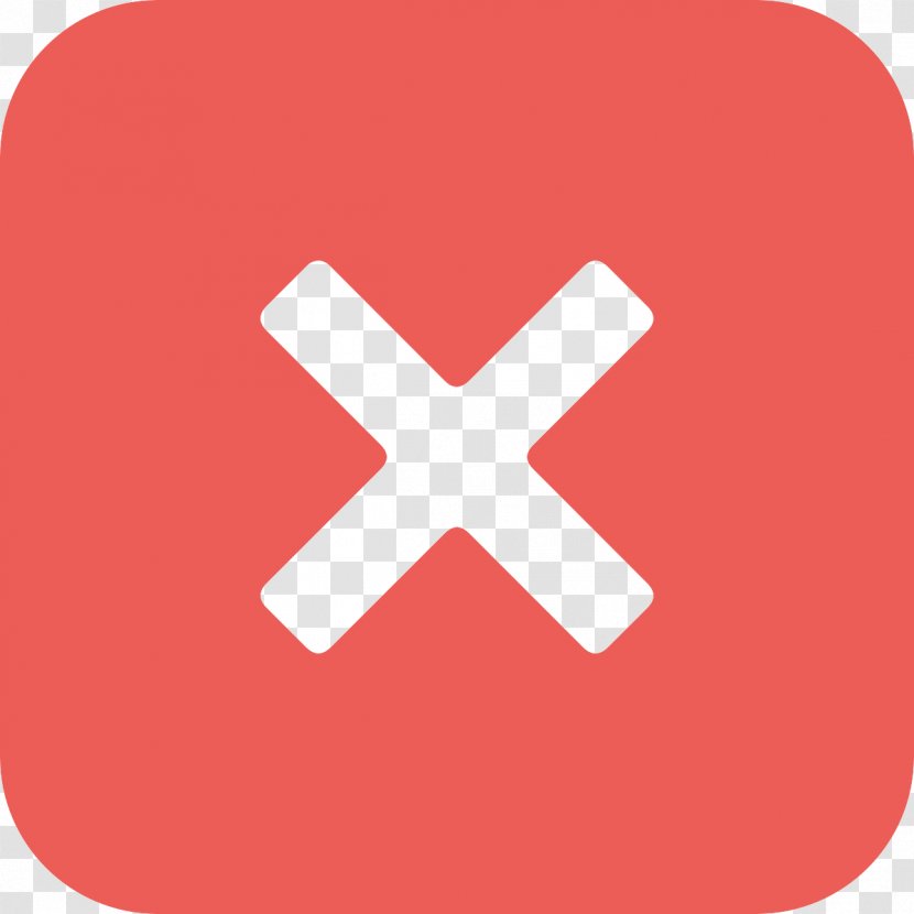 Multiplication - Delete Button Transparent PNG