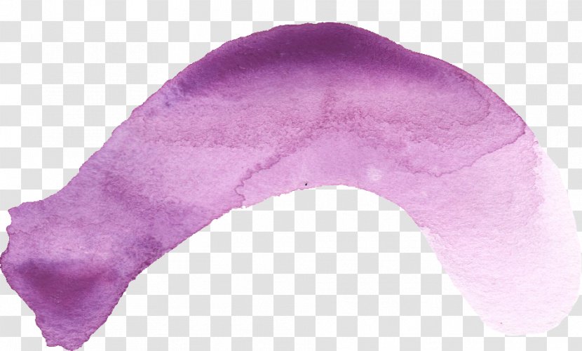 Purple Watercolor Painting Brush Magenta - Lavender Transparent PNG