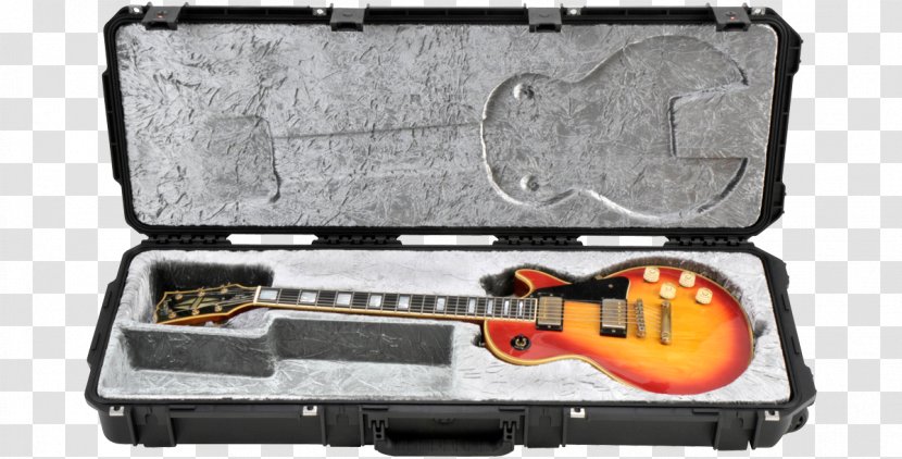 Electric Guitar Gibson Les Paul Road Case Skb Cases - String Instrument - High Grade Trademark Transparent PNG