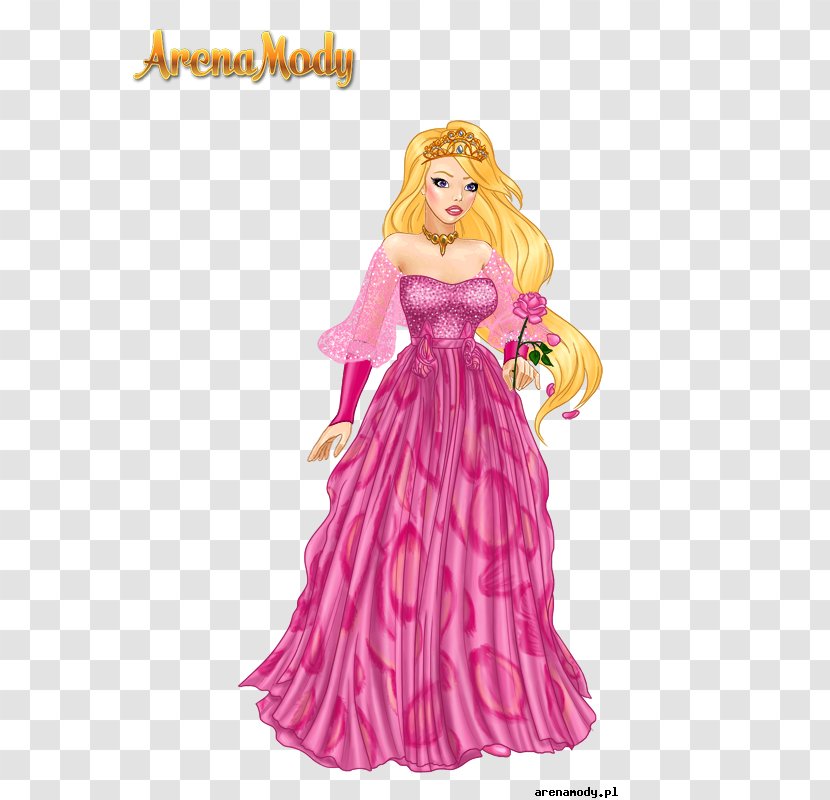 Barbie Figurine Character - Costume Transparent PNG