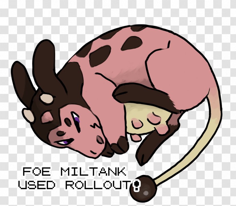 Pig Clip Art Miltank Tumblr Blog - Carnivoran Transparent PNG