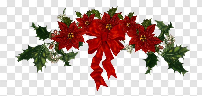 Christmas Decoration Ornament Clip Art - Flowering Plant Transparent PNG