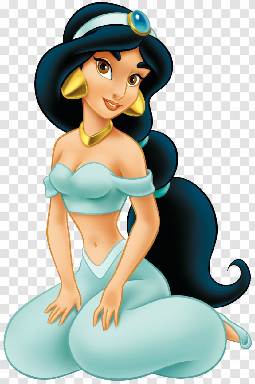Princess Jasmine Rapunzel Aladdin Abu Magic Carpet - Cartoon - Disney Transparent PNG