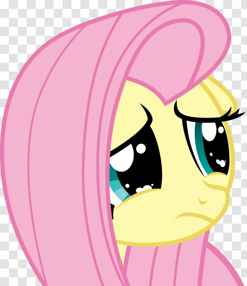 Fluttershy Pony Pinkie Pie Rarity Applejack - Flower - Crying Transparent PNG