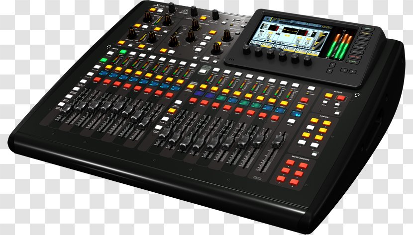 X32 Digital Mixing Console BEHRINGER COMPACT Audio Mixers - Electronic Musical Instrument - Sound Mixer Transparent PNG