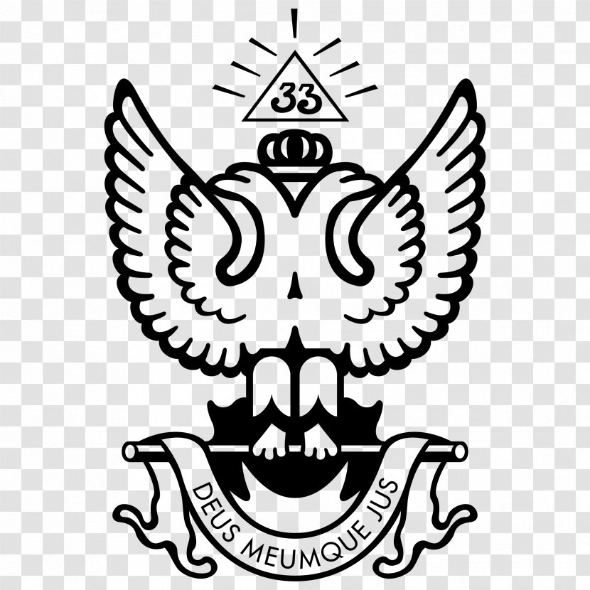 Eagle Logo - Rite - Symmetry Blackandwhite Transparent PNG