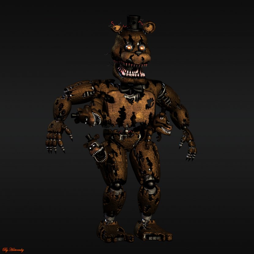 Five Nights At Freddy's 4 3 2 Nightmare - Mythical Creature - Foxy Transparent PNG