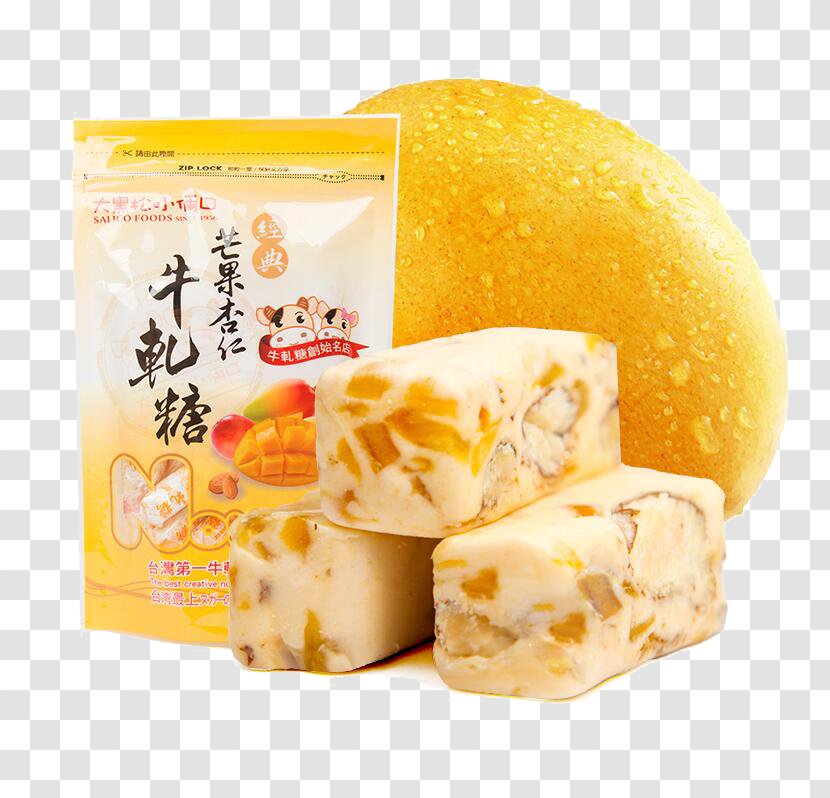 Turrxf3n Vegetarian Cuisine Nougat Sugar Apricot Kernel - Mango Almond Transparent PNG