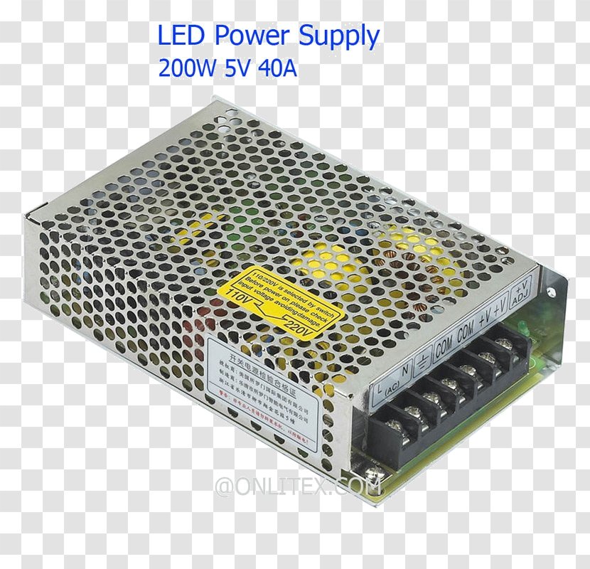 Power Converters Electronics Switched-mode Supply Direct Current Battery Charger - Computer Component Transparent PNG