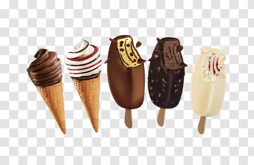 Chocolate Ice Cream Cones Nestlé Soft Serve Transparent PNG