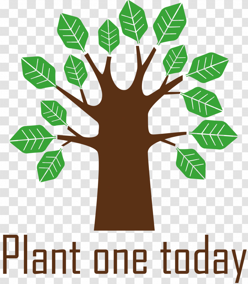 Plant One Today Arbor Day Transparent PNG