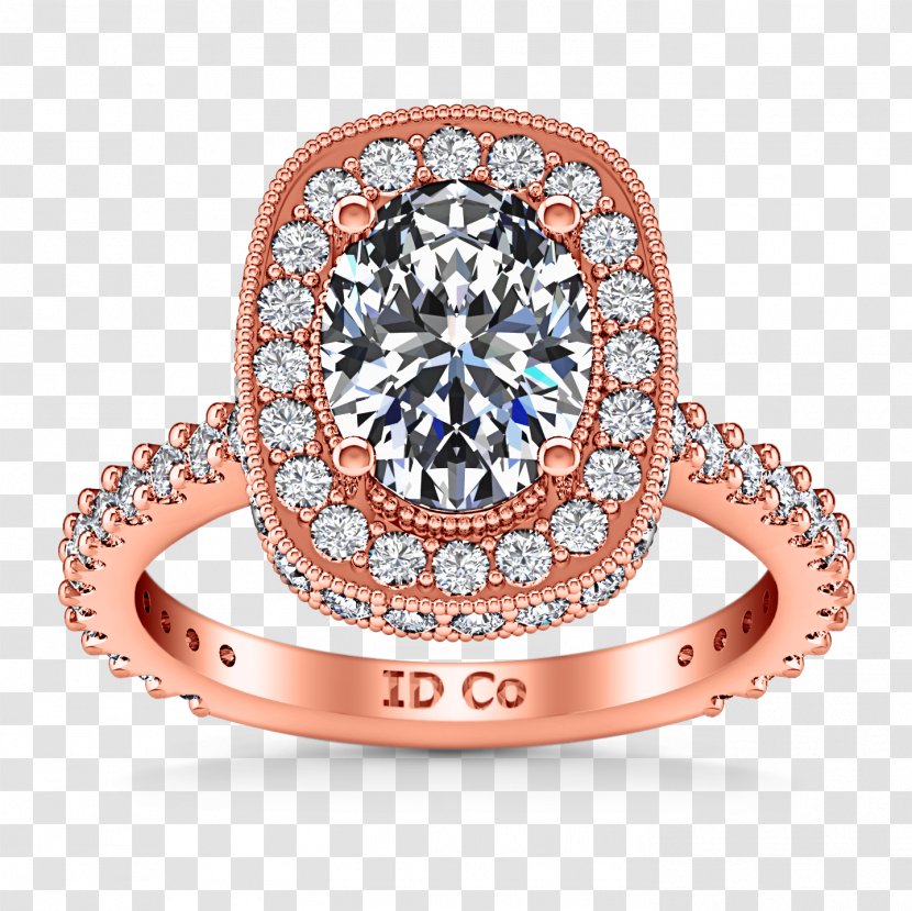 Engagement Ring Diamond Gold - Wedding Ceremony Supply Transparent PNG