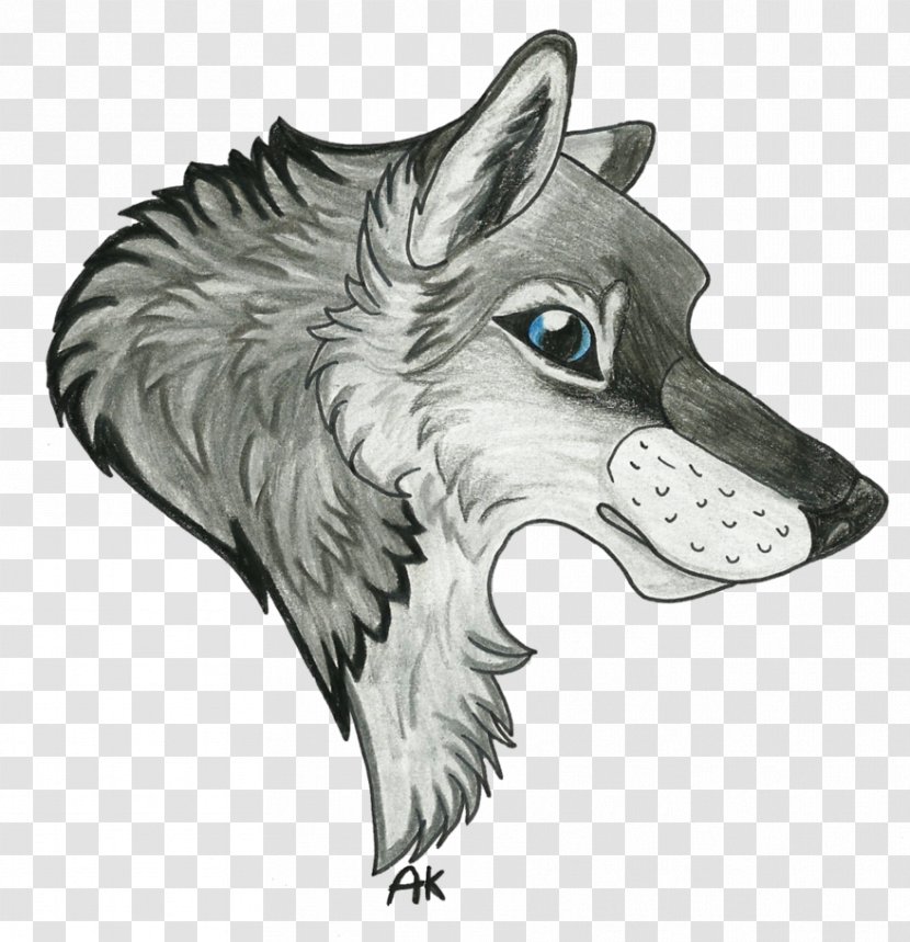 Gray Wolf Snout White Wildlife Character - Spirit Transparent PNG