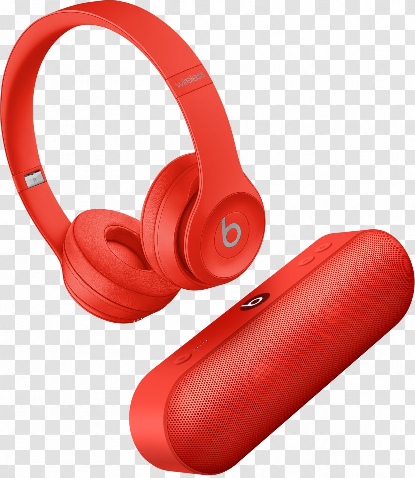 IPhone 7 Plus 8 Product Red Beats Solo3 Electronics - Audio Equipment - Headphones Transparent PNG