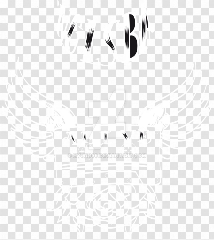 Logo Brand Line White - Black Transparent PNG