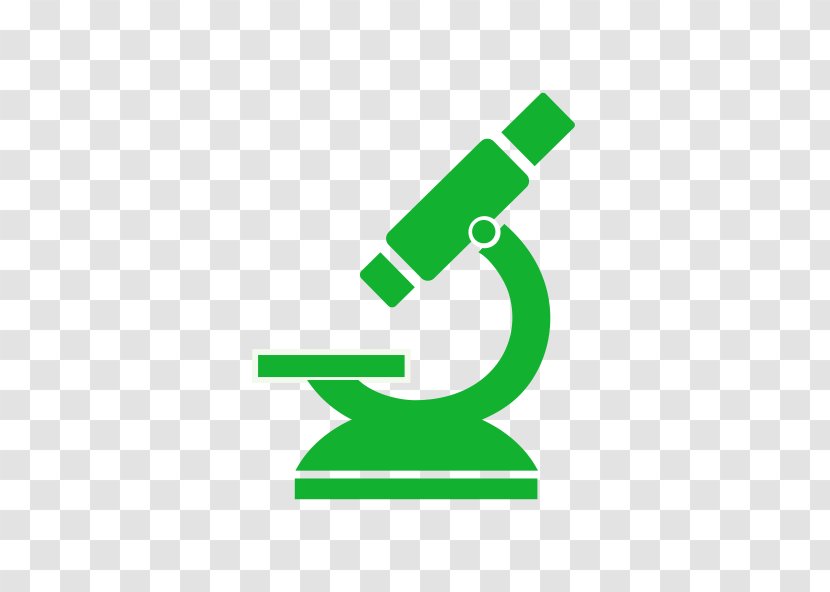 Logo Microscope - Green Transparent PNG