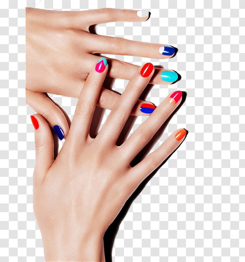 Nail Polish Manicure Gel Nails Color - Art Transparent PNG