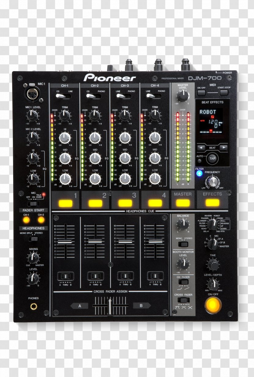 DJM Pioneer DJ CDJ Audio Mixers Mixer - Public Address Systems - Dj Controller Transparent PNG