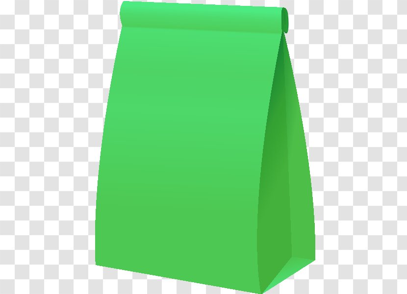 Paper Bag Green Kraft - Reuse - Light Transparent PNG