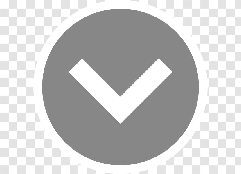 Arrow Button Clip Art - Logo - Down Free Download Transparent PNG